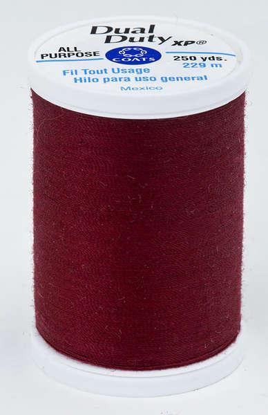 Coats Dual Duty XP Polyester Thread 250yds Barberry Red - S9102820