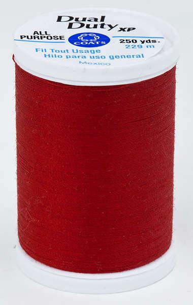 Coats Dual Duty XP Polyester Thread 250yds Brick Rust - S9102560