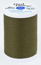 Coats Dual Duty XP Polyester Thread 250yds Bronze Green - S9106360