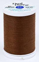 Coats Dual Duty XP Polyester Thread 250yds Brown Chestnut - S9108190