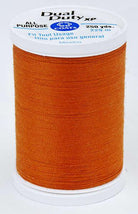 Coats Dual Duty XP Polyester Thread 250yds Burnt Orange - S9107670