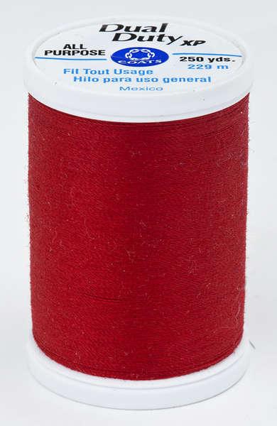 Coats Dual Duty XP Polyester Thread 250yds Candy Apple - S9102300