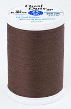 Coats Dual Duty XP Polyester Thread 250yds Chocolate - S9108950