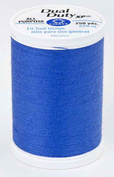 Coats Dual Duty XP Polyester Thread 250yds Crayon Blue - S9104160