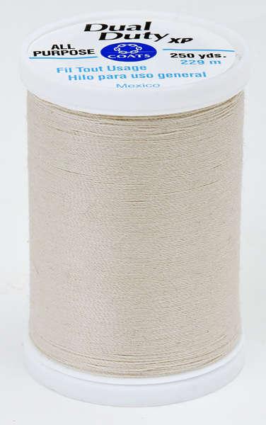 Coats Dual Duty XP Polyester Thread 250yds Ecru - S9108030