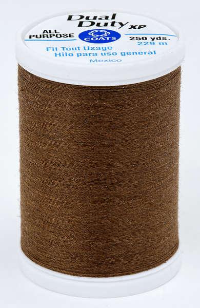 Coats Dual Duty XP Polyester Thread 250yds Espresso - S9108390