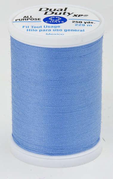 Coats Dual Duty XP Polyester Thread 250yds Medium Blue - S9104370