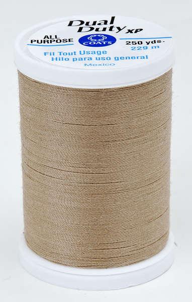 Coats Dual Duty XP Polyester Thread 250yds Mushroom - S9108540