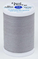 Coats Dual Duty XP Polyester Thread 250yds Nugrey - S9100450