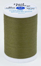 Coats Dual Duty XP Polyester Thread 250yds Olive - S9106340