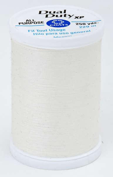 Coats Dual Duty XP Polyester Thread 250yds Pearl - S9108000