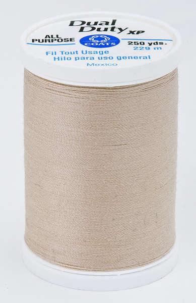 Coats Dual Duty XP Polyester Thread 250yds Raw Sugar - S9108720