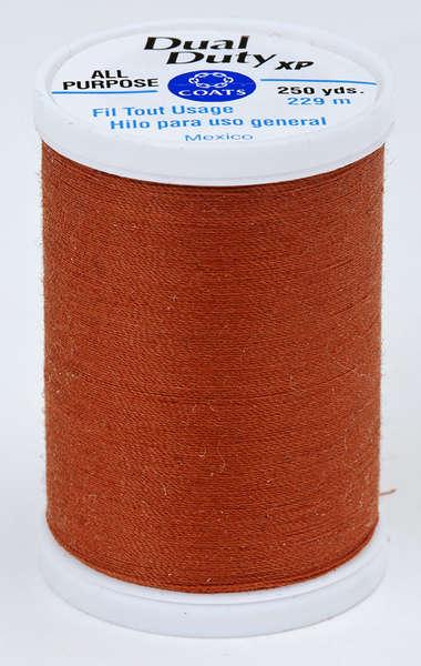 Coats Dual Duty XP Polyester Thread 250yds Rust - S9107820