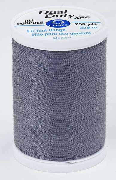 Coats Dual Duty XP Polyester Thread 250yds Slate - S9100620