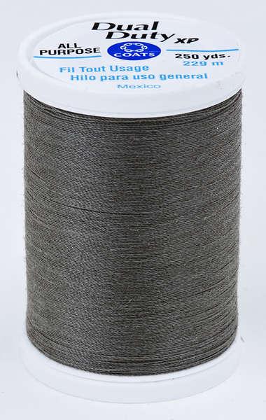 Coats Dual Duty XP Polyester Thread 250yds Smoke - S9100750