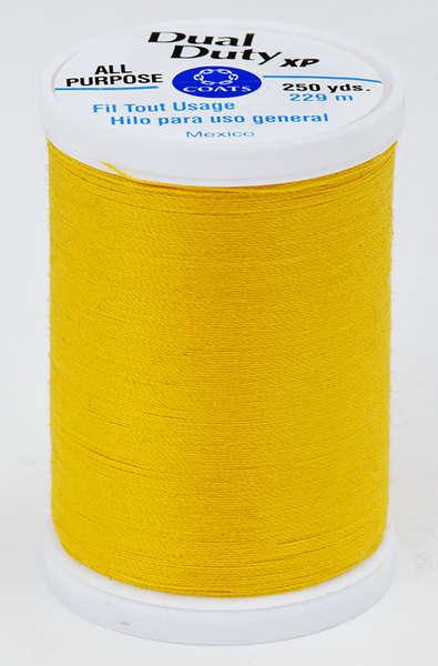 Coats Dual Duty XP Polyester Thread 250yds Sparkle Gold - S9107360