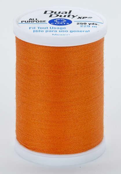 Coats Dual Duty XP Polyester Thread 250yds Tangerine - S9107630