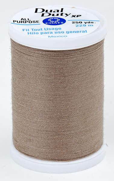 Coats Dual Duty XP Polyester Thread 250yds Taupe Clair - S9108550