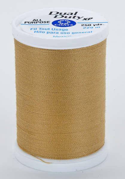 Coats Dual Duty XP Polyester Thread 250yds Temple Gold - S9107450