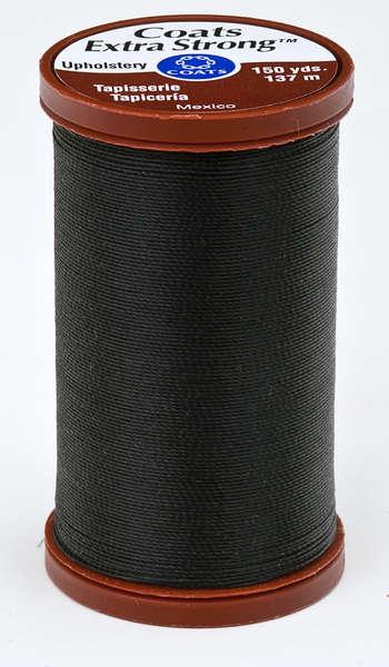 Coats Extra Strong & Uphol. Thread 150 yds Black - S9640900