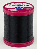 Coats Transparent Polyester Thread 400 yds Smoke - S9959950