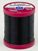 Coats Transparent Polyester Thread 400 yds Smoke - S9959950
