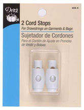 Cord Stops White 2 ct 469-9