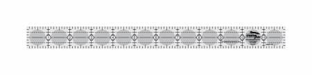 Creative Grids Quilting Ruler 1in x 12in - CGR112