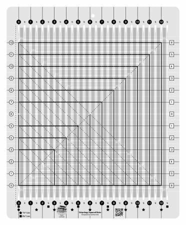 Creative Grids Stripology Squared Quilt Ruler - CGRGE2