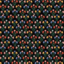 Curio-Tulips Black RP1107-BK1