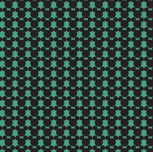 Disney Mickey & Minnie-Mickey Head Grid Green 85271083-03