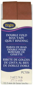 Double Fold Quilt Binding Bark 1177061236