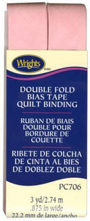 Double Fold Quilt Binding Light Pink - 117706303