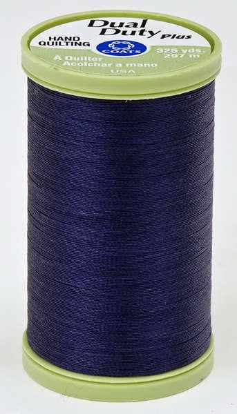 Dual Duty Plus Hand Quilting Thread 325 yds Navy - S960-4900