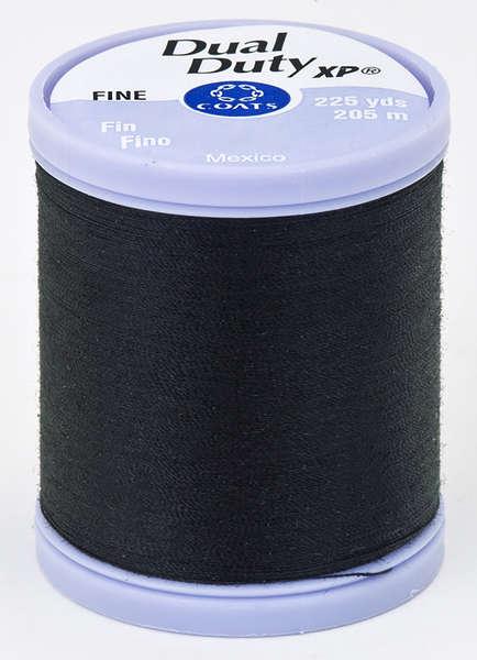 Dual Duty XP Fine Thread size 60 225 yds Black - S9400900