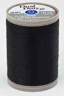 Dual Duty XP Heavy Thread size 40 125 yds Black - S9500900