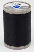 Dual Duty XP Heavy Thread size 40 125 yds Black - S9500900