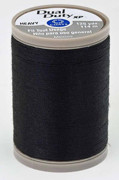 Dual Duty XP Heavy Thread size 40 125 yds Black - S9500900