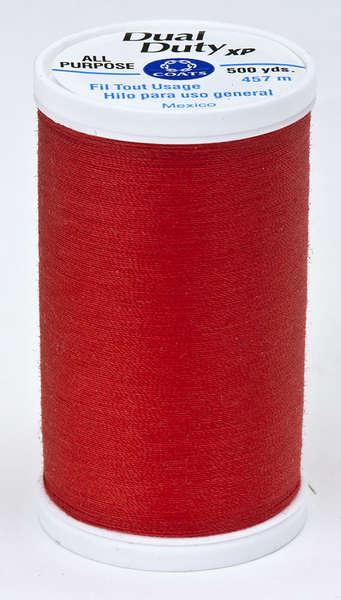 Dual Duty XP Polyester Thread 500yds Atom Red - S9302160