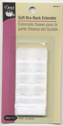Bra Back Extender 1 1/2in 2 Hook White