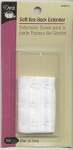 Bra Back Extender 2 1/4in 3-Hook White - 56649