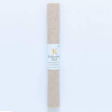 Embroidery Felt Graham Cracker 12in x 18in KDKB1269