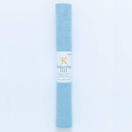 Embroidery Felt Sea Glass 12in x 18in KDKB1270