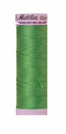 Silk-Finish Vibrant Green 50wt 150M Solid Cotton Thread