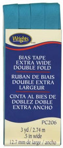 Extra Wide Double Fold Bias Tape Mediterranean - 1172061242