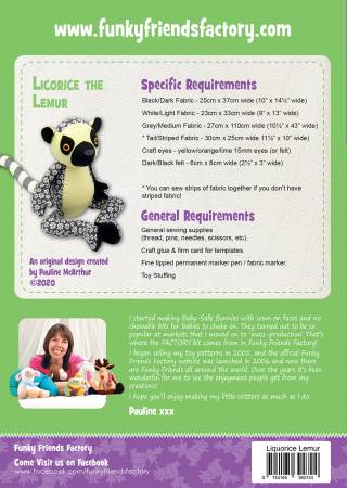 Licorice The Lemur  FF2724