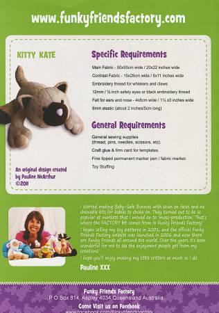 Kitty Kate Pattern FF4224