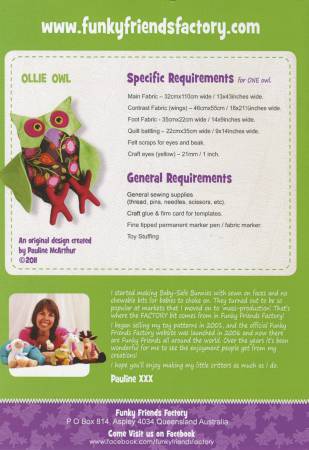 Ollie The Laid Back Owl FF4330