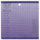 Flying Geese X 4 No Math Ruler 8 1/4in sq FGX4