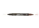 Fabric Doodling Ball & Brush Marker Brown 122-S-6